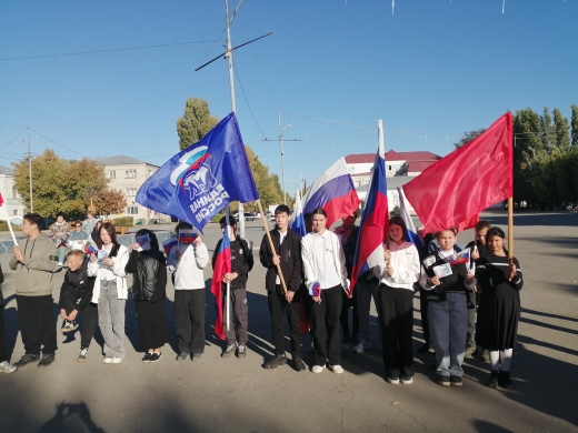 30 сентября по всей России отмечается памятная дата - День воссоединения Донецкой Народной Республики, Луганской Народной Республики, Запорожской области и Херсонской области с Российской Федерацией..