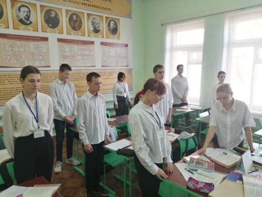 Рейд по проверке сохранности учебников и внешнего вида учащихся..