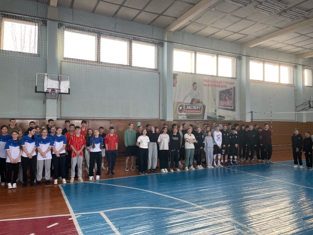 Открытие районной спартакиады..